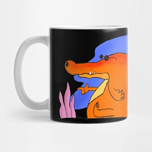 The Sloppy Crocodile Mug